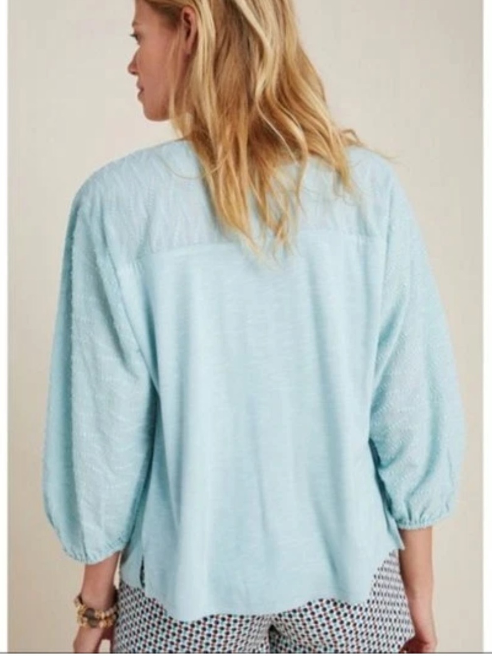 Anthropologie  DOLAN LEFT COAST Alvia Peasant Top SIZE M - Picture 2 of 5